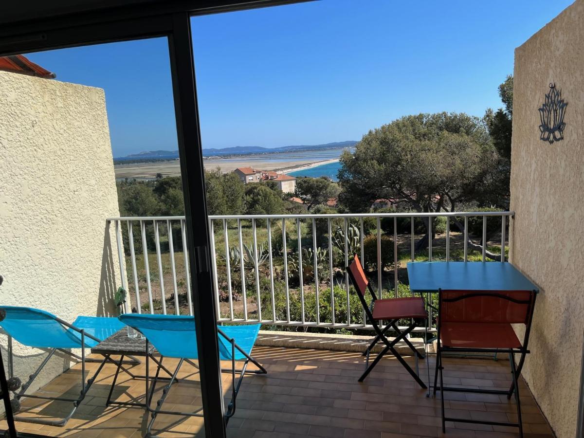 Appartement Hyeres - Costebelle Duplex Vue Mer Balcon Residence Privee Parking - Marie Caroline מראה חיצוני תמונה