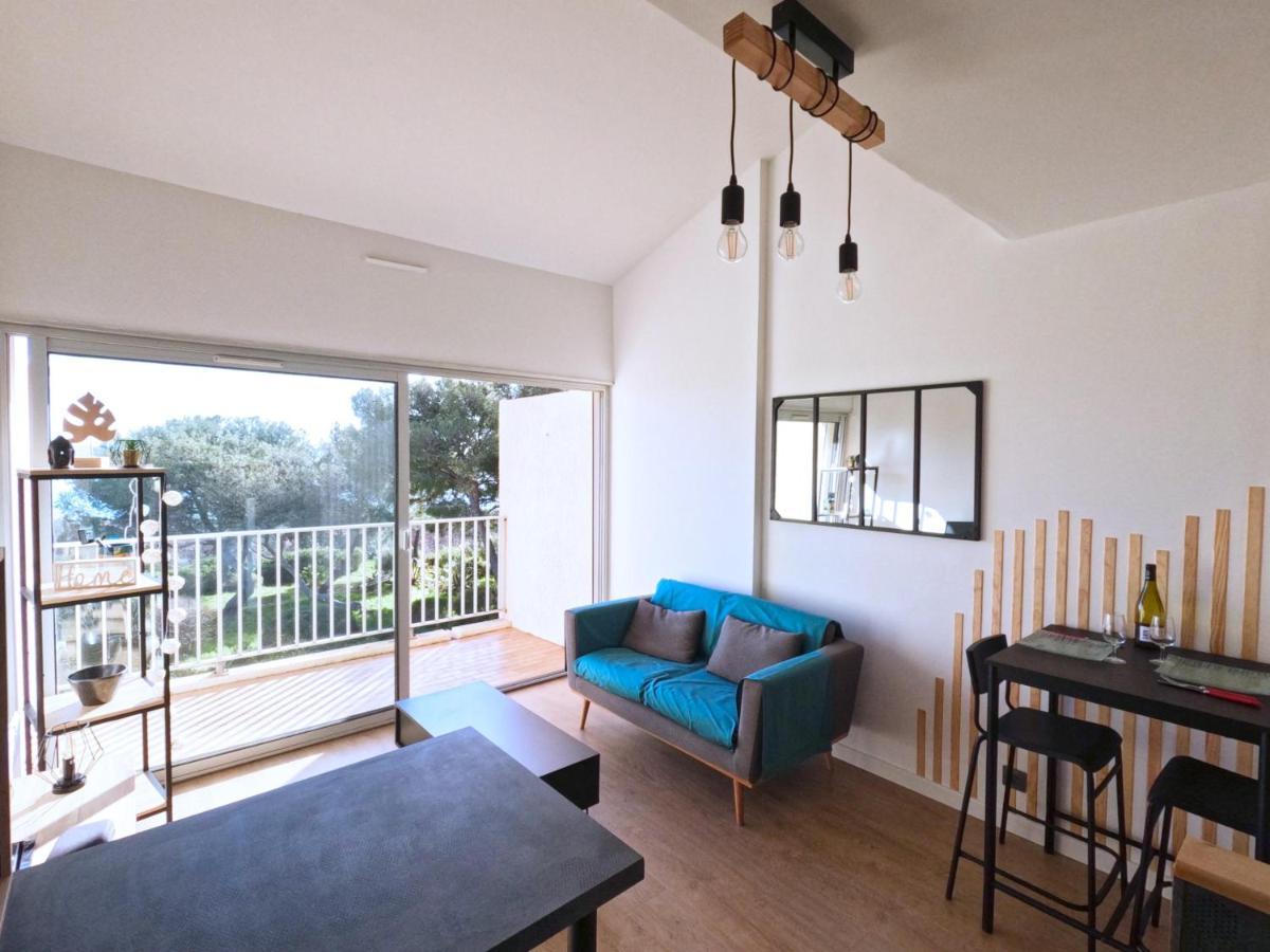 Appartement Hyeres - Costebelle Duplex Vue Mer Balcon Residence Privee Parking - Marie Caroline מראה חיצוני תמונה